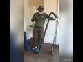 deep cleaning carpet with semca machine