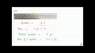 The sum of a two digit number and the number obtained by reversing the order of its digits is 1... The sum of a two digit number and the number obtained by reversing the order of its digits is 1...