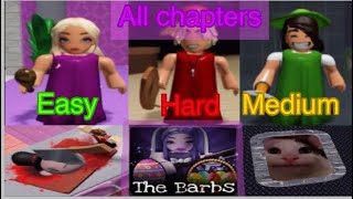 Roblox the barbs | ALL CHAPTERS ESCAPE!