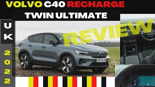 VOLVO C40 RECHARGE TWIN ULTIMATE | 2022 UK REVIEW