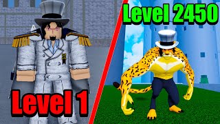 Starting Over As Rob Lucci And Obtaining Godhuman In Blox Fruits