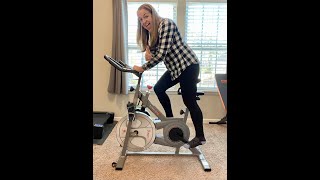 Sunny Health & Fitness Synergy Series Magnetic Indoor Cycling Exercise Bike- REVIEW- such a good one