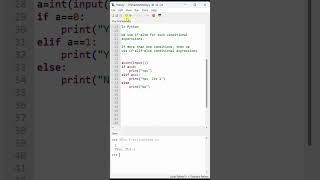 #70 - Conditional Expression (if-elif-else) in python [Part-3] | Python Tutorial | Praveen Kumar