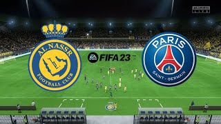 FIFA 23 -  Al Nassr vs PSG (Ronaldo vs Messi), | PC Gameplay [720p60]