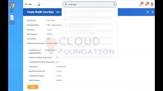 Health Care Benefit plan CloudFoundation