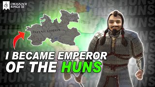 Committing heinous crimes to become EMPEROR of the HUNS