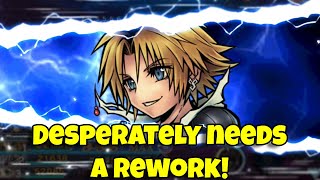 Tidus DESPERATELY Needs A Rework! Tidus in Feast of Frogs Raid SHINRYU! [DFFOO JP]