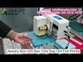 AMD8025D Jewelry Box Gift Box Hot Stamping Machine，Digital Gift Paper Bag Hot Foil Printer