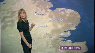 50 years of BBC Look East anniversary technology + Weather Forecast