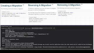 Blazor | Adding/Removing Columns | EF Core Code First Migrations | PMC | SQL Server | VS22