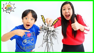 Learn about Magnets and Magnetism for kids! Educational Video with Ryan's World!