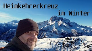 Winterwanderung auf der Plätzwiese in Südtirol