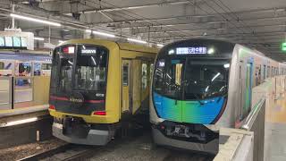 西武40000（Sトレイン使用）菊名駅通過