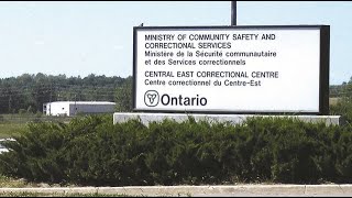 Rally at the Central East Correctional Centre