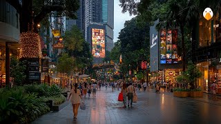 Orchard Road, Singapore🇸🇬 Real Night Ambience in Singapore Central (4K HDR)