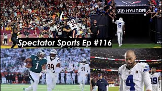 #116 Commanders crazy finish | Eberflus on the hot seat | Colts bench Richardson | 49ers own Cowboys