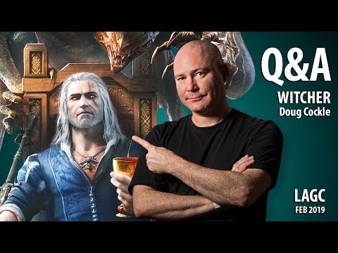 Doug Cockle Voice Of Witcher Geralt Of Rivia At London Anime & Gaming ...