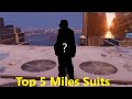 Top 5 Suits! - Spider-Man: Miles Morales