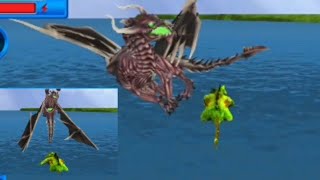 Dinosaur vs Dragon Water Sea Battle - Attack ALL | Mosasaurus Feeding | Sea Dinosaurs #dragonflight