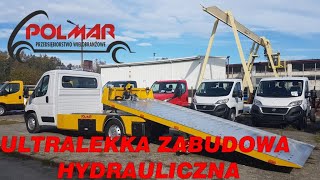 FIAT DUCATO POLMAR HYDRAULICZNA AUTOLAWETA ULTRALEKKA ZABUDOWA ALUMINIOWA POMOC DROGOWA HYDRAULIKA#1