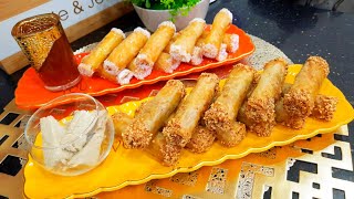 مطبخ ام وليد / سيغار معسلين في الفرن بحشو معلك و البنة 😋😋😍.