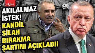 PKK elebaşı Murat Karayılan'dan silah bırakmak için akılalmaz istek!