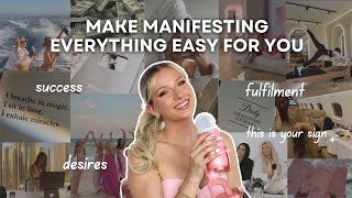 How to Manifest Easily : THAT GIRL Techniques to Attract Everything You Want !