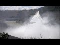 Release Excess Water In Bakun Dam (Empangan Bakun) Belaga Sarawak Malaysia Travel 马来西亚砂拉越峇贡水坝 穿越婆罗洲