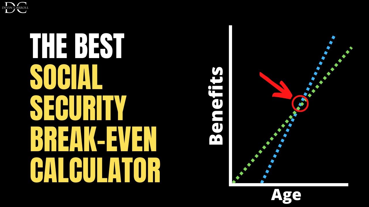 The Best Social Security Break-Even Calculator ⏳ ๐ฏ