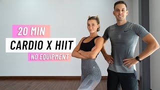 20 MIN CARDIO HIIT Workout for Fat Burn (Full Body, No Equipment, No Repeats)