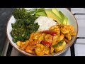 Let’s Cook With Me || Coconut Curry Shrimp || Garlic Butter Broccoli || Rice || TERRI-ANN’S KITCHEN