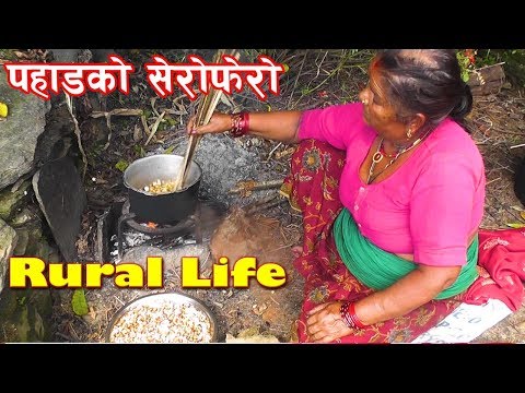 पहाडको गाउँले जीवन Village Life in Mountain Nepal पहाडको गाउँले जीवन Village Life in Mountain Nepal