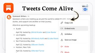 How to embed a tweet in Substack (Engage Mode)