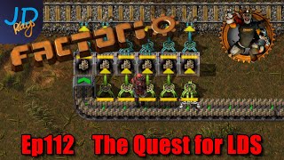 Ep112 The Quest for LDS ⚙️ Factorio SubX ⚙️ Gameplay, Lets Play