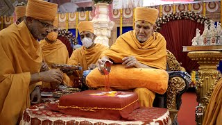 Shilanyas Mahotsav of the new BAPS Shri Swaminarayan Mandir, Surendranagar, India