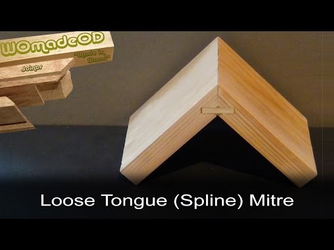 Loose Tongue Mitre (Splined Mitre) - How to cut by hand Loose Tongue Mitre (Splined Mitre) - How to cut by hand