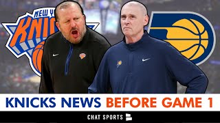 Knicks News, Rumors Before Game 1 vs. Pacers: Thibs EXTENDING Rotation? Who Guards Jalen Brunson?