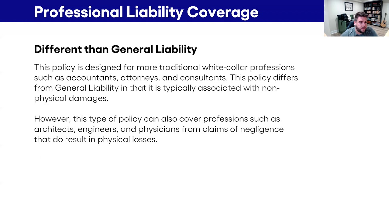 Small Business Professional Liability Insurance - Secondary Insurance