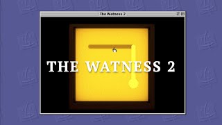 Demaking The Witness in Hypercard