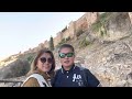 travel to malaga spain 🇪🇸 walking travel tour to alcazaba of malaga