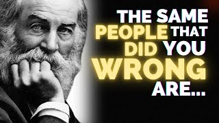 Inspiring Quotes from Walt Whitman That Will Touch Your Soul | LIFE CHANGING | QUOTES FROM POETRY
