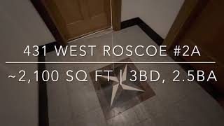 431 W. Roscoe #2A | ~2,100 sq ft apartment home