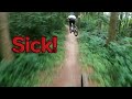 Doing some Sick laps on my local trails!