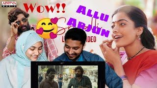 Srivalli Pushpa Song Reaction | Allu Arjun, Rashmika Mandanna | Javed Ali | DSP