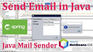 Java Programming # 14 - Send Email in Java - Java Mail Sender - Send Email Java