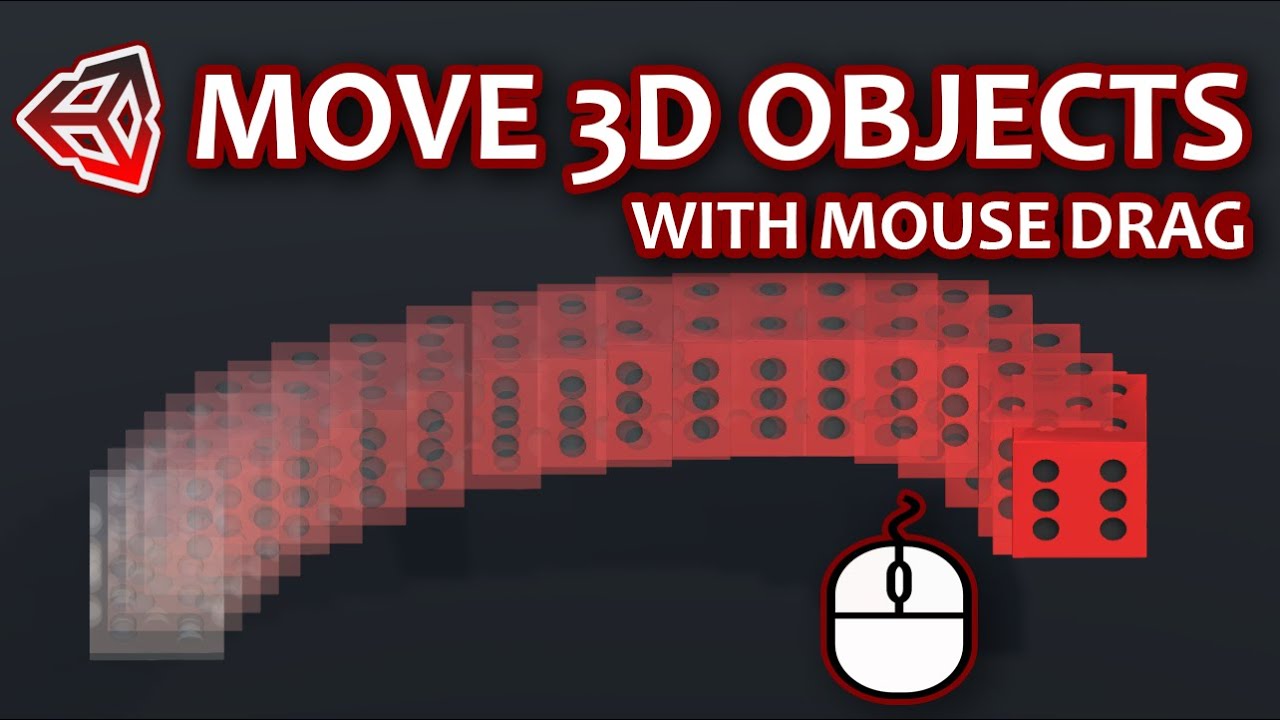 How To Move Objects With Mouse Drag In Unity | Unity 3D Tutorial - YouTube