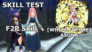 [SAOIF] How Good Is [White Future] Asuna? | Skill Test