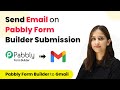 How to Automatically Send Email on Pabbly Form Builder Submission | Pabbly Form Gmail Integration