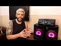 mini system lg cl 87 de 2350 watts rms É bom presta vale a pena o som mais potente que testei