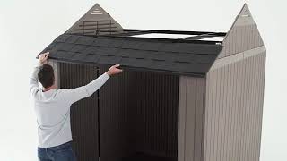Rubbermaid 7 x7 Storage Shed: Installation Guide!